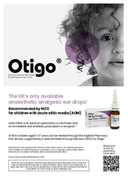 Otigo (phenazone/lidocaine hydrochloride)40 mg/10 mg/g Ear drops, Solution - Pharmacist Brochure