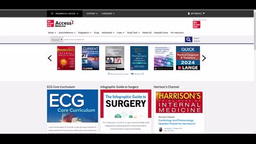 AccessMedicine Platform Tour: A Comprehensive Demo of Tools and Resources