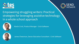 Empowering struggling writers: Practical strategies for leveraging assistive technology in a whole school approach