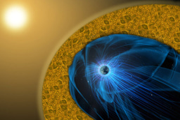 How the solar wind slips through Earth’s bow shock