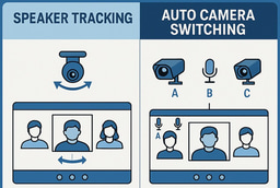 Speaker Tracking and Auto Camera Switching
