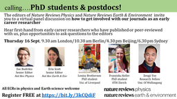How you can get involved with Nature Reviews as a PhD student or postdoc