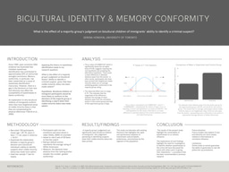 Bicultural Identity and Memory conformity