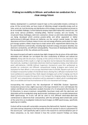 Laidlaw Research Proposal