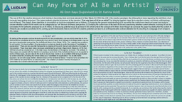 Ali Eren Kaya - Research Poster