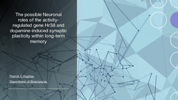 Laidlaw summer 1 presentation (Hr38 & memory)