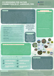 Laidlaw Research Poster: Co-Designing for Nature Connection in St. Andrews, Fife