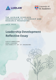 Laidlaw Leadership Reflective Essay
