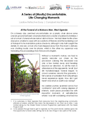 A Series of (Mostly) Uncomfortable,  Life-Changing Moments