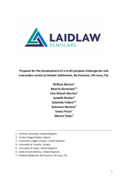 Dreketi Kindergarten Proposal for LSN