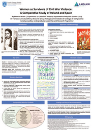 Research Poster Summer 2022 - Women as Survivors of Civil War Violence: A Comparative Study of Ireland and Spain