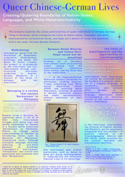 Queer Chinese-German Lives - Research Poster