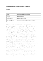 Laidlaw programme LIA Report 2023