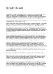 Reflective Report