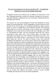 Laidlaw Leadership Reflections - Leo Doherty