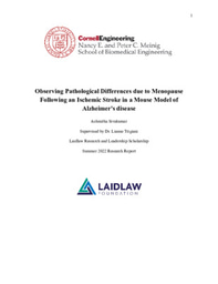 Laidlaw Summer 2022 Scholar Output