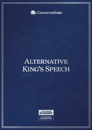 Conservatives publish alternative King’s Speech