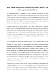 From Setbacks to Scholarships