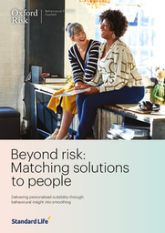 Smoothed funds are not just an investment option - they are a behavioural support tool