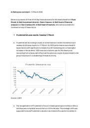 Three big stories for the week ahead: Prudential, central bank decisions and JD Wetherspoon