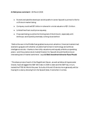 Will SpaceX shares reach for the stars