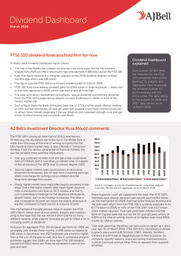 AJ Bell Dividend Dashboard Q1 2026