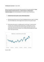 Three big stories for the week ahead: Delta Airlines, Constellation Brands and US inflation and Fed minutes
