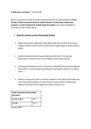 Three big stories for the week ahead: Tesla, Sainsbury’s and WH Smith