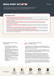 Regulatory outlook: new report will set the scene for future changes to state pension age