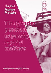 AJ Bell Money Matters - The gender pension gap, why age 28 matters