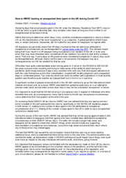 RSM - How is HMRC looking at unexpected time spent in the UK during Covid