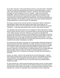 Amsterdam Community Kitchen LIA reflection 