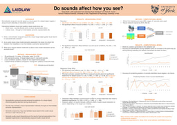 [POSTER] Do sounds affect how you see?