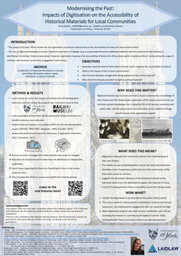 Modernising the Past Poster