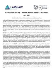 Scholarship Final Report