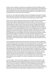 LIA project in Medellín, Colombia