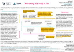 Research Poster: Reassessing Body Image In Film