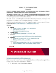 The Disciplined Investor from Vanguard