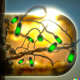 Living Photovoltaics Powered by Nanobionic Cells