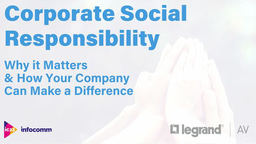 Legrand | AV's CSR Training Session at InfoComm 