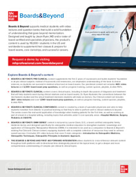 Flyer - Product Overview - Boards & Beyond