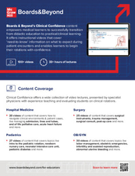 Flyer - Clinical Confidence - Boards & Beyond