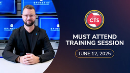 Save Your Spot - SpinetiX CTS Training at InfoComm!