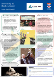 Research Poster: Reconciling the Rainbow Nation