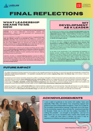 Final Reflections: On Growth & Leadership 