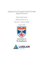 Research Essay - Exploring Novel Vanadium Dioxide Tunable Optical Structures