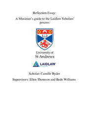 Camille Ryder Laidlaw Reflection Essay