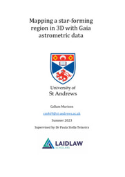 Research essay: mapping a star-forming region in 3D with Gaia astrometric data