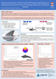 Poster: Performance Review of the Current GPS-Argos Technology and Deployment Protocol in Use for Tracking Cetaceans in Southern Iceland