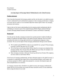Laidlaw Research Proposal